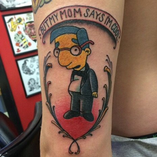 Illustration for article titled Explore the most cromulent Simpsons tattoos on Instagram